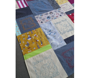 Stickdatei - Quiltblock Hammerhai